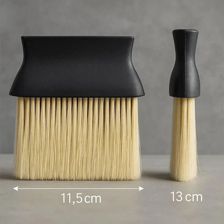 Yumuşak Kıllı ve Ergonomik Saplı Araç İçi Detaylı Toz Temizleme Fırçası (5477)