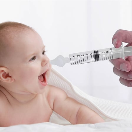 Yeniden Kullanılabilir, Manuel Burun Temizleyici 10ml Kapasiteli Burun Açıcı Şırınga (5477)
