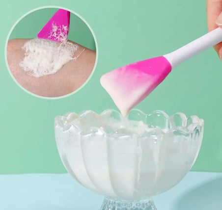 Cilt Bakım Fırçası ve Maske Spatulası (5477)