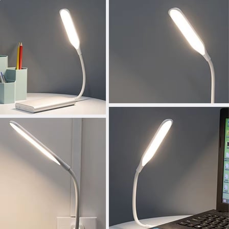 USB Girişli 14 Ledli 3 Kademeli Dokunmatik Masa/Kitap Okuma Lambası Ledi Beyaz (5477)