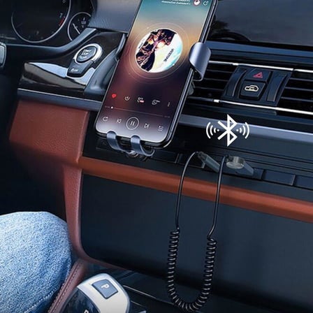 Araba için Bluetooth Aux Alıcısı Wireless Araç Kiti (5477)