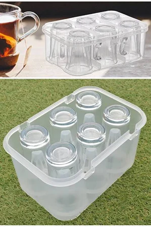 6LI SU BARDAK - KULPLU BARDAK TAŞIMA APARATI (5477)