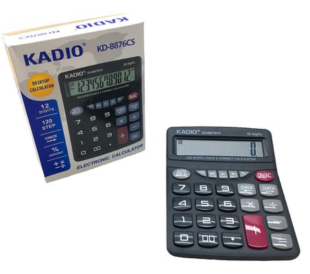 12 HANELİ HESAP MAKİNESİ KD-8876CS (5477)