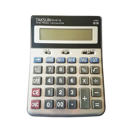 12 HANELİ HESAP MAKİNESİ TS-6118 (5477)