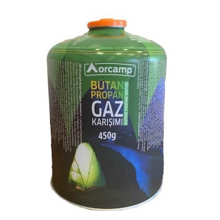 BÜYÜK TOMBUL BÜTAN PROPAN GAZ KARTUŞ KORE TİPİ OCAKLAR İÇİN 450GR (5477)