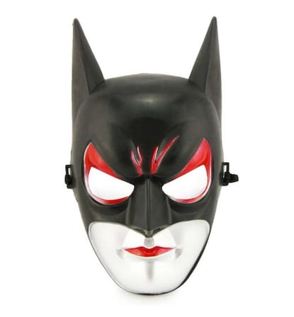Siyah Renk Uzun Kulaklı Batman Maskesi 28x17 cm (5477)