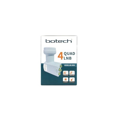 4LÜ UYDU LNB UNIVERSAL QUAD FULL HD -  3D - 0.1DB RLE-400 (5477)