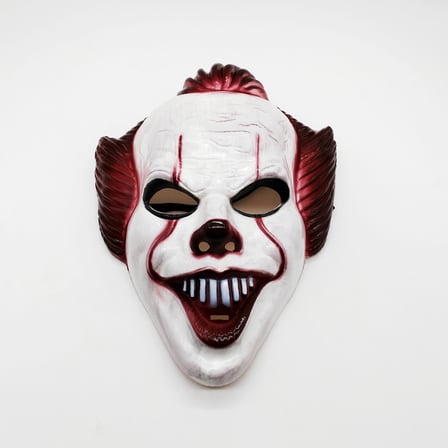 Plastik Joker Maskesi Killer Palyaço Maskesi (5477)