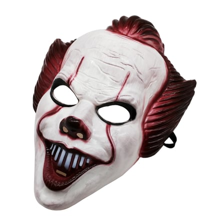 Plastik Joker Maskesi Killer Palyaço Maskesi (5477)