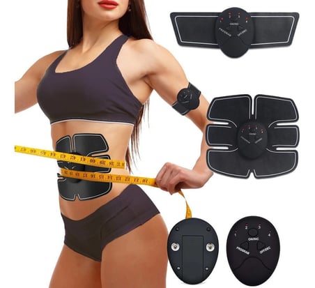 Vücut Geliştirici Elektronik Kemer Gym Masaj Aleti Spor Aleti (5477)