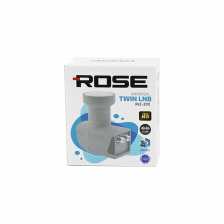 2Lİ UYDU LNB UNIVERSAL TWIN FULL HD - 3D - 0.1dB RLE-200 (5477)