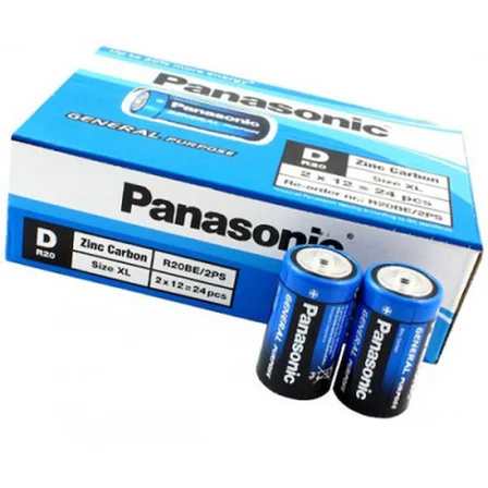 PANASONİC D BÜYÜK PİL 24 PARÇA (5477)