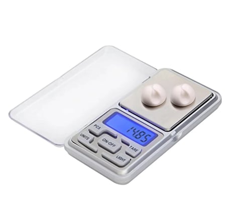 Dijital Hassas Cep Terazi 500 Gr 0.01 Taksimat Notebook (5477)