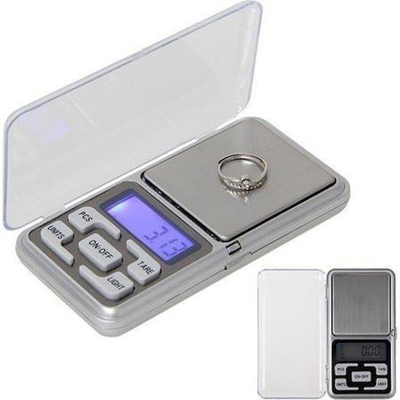 Dijital Hassas Cep Terazi 500 Gr 0.01 Taksimat Notebook (5477)