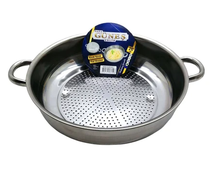 NO-1 - 26CM BASIK SÜZEK METAL SÜZGEÇ (5477)
