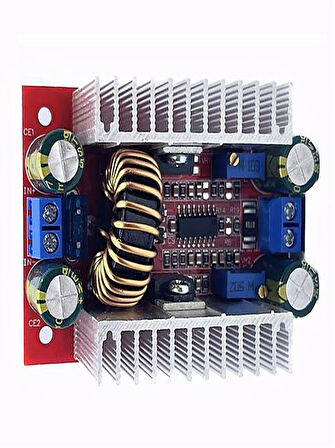 400W 15A 10-60V DC-DC Step-Up Dönüştürücü Voltaj Yükseltici Boost Sabit Akım Gerilim Besleme Modülü