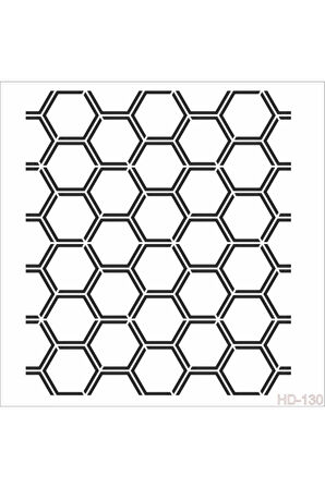 Hd130 Home Dekor Stencil 45x45