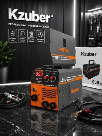 🔥  Kzuber 950 Amper Profesyonel Gazsız Gazaltı İnverter Kaynak Makinesi Yetişen Alır Şok Kampanya 🎁 1 KG Kaynak Teli Hediye