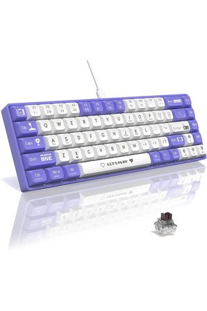 Ak680 Kırmızı Switch Hot-swap Kablolu Mekanik Oyuncu Gaming Klavye