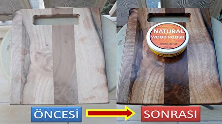 Ahşap Cilası Natural Antibakteriyal 250 cc