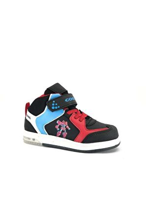 Cool Tera Unisex Çocuk Işıklı Günlük Sneaker Uzun Spor Bot