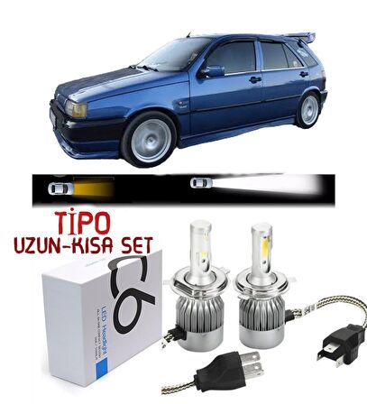 Fıat Tipo Uzun-Kısa Far Şimşek Etkili Led Xenon Z4