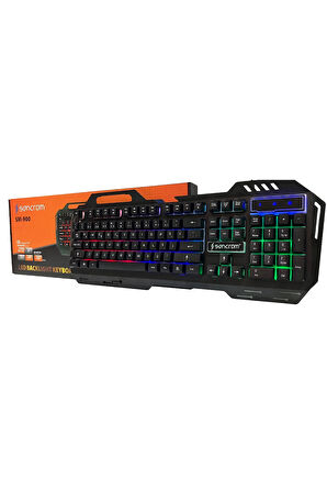 SNRELK sencrom sm-900 RGB AYDINLATMALI Q GAMİNG OYUNCU KLAVYE