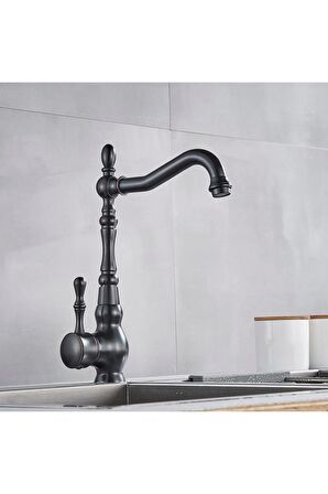 Mutfak Lavabo Evye Bataryası Siyah Tasarım Adınıza Faturalı 5 Yıl Garantili