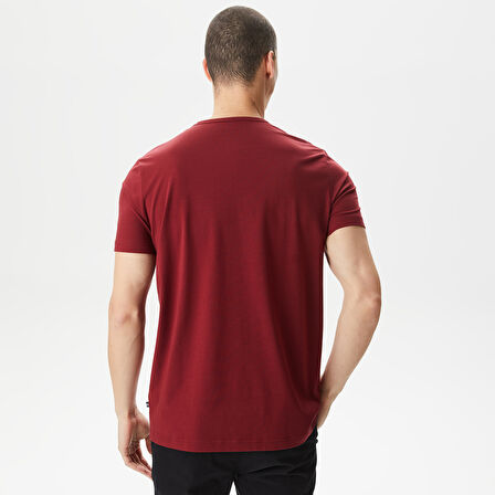 Nautica Erkek Bordo T-Shirt