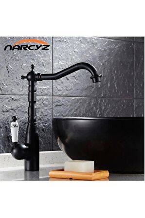 Banyo Lavabo Evye Bataryası Siyah Tasarım Yeni 5 Yıl Garantili