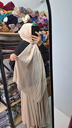 Aminesil Konfor Pamuk Şal Bej Renk