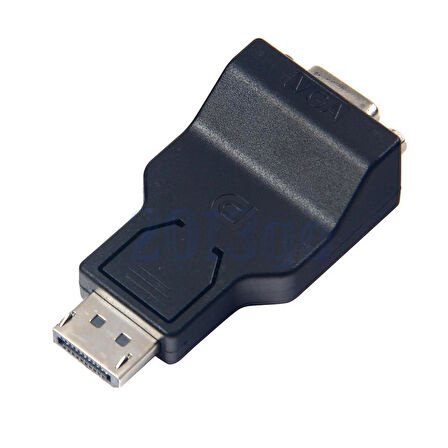 Displayport To Vga Çevirici Dönüştürücü Adaptör