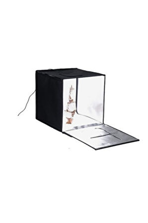 Pdx 40X40 cm Profesyonel Lüx Led Işıklı Ürün Çekim Çadırı