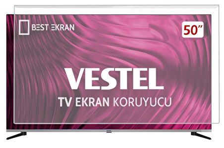 VESTEL 50UA9540 TV EKRAN KORUYUCU - Vestel 50" inç 126cm 4k android smart Ekran Koruyucu
