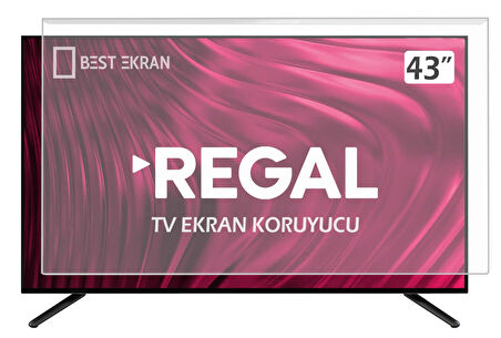 REGAL 43R75F11 TV EKRAN KORUYUCU - Regal 43" inç TV Koruyucu