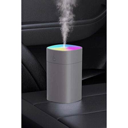 Ozmik SD09 Hava Nemlendirici Buhar Makinesi Ve Aroma Difüzörü H2O Humidifier 400 Ml Ultrasonik siyah