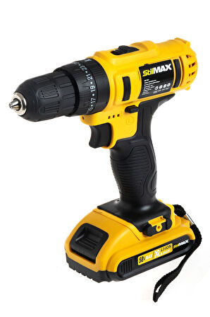 Germany Samsung Bataryalı 58 V 8ah Darbeli Şarjlı Matkap Vidalama Seti Çift Akülü 2 Yıl Garantili