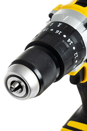 58 V 8 Ah Metal Şanzuman Çift Samsung Akülü Darbeli Şarjlı Matkap Vidalama Seti + 27 Parça Set