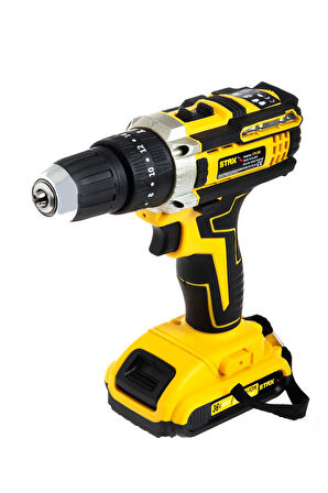 Germany Hybrid Tech 36v 5ah Metal Şanzımanlı Samsung Çift Akülü Darbeli Şarjlı Matkap Vidalama 2 Ad