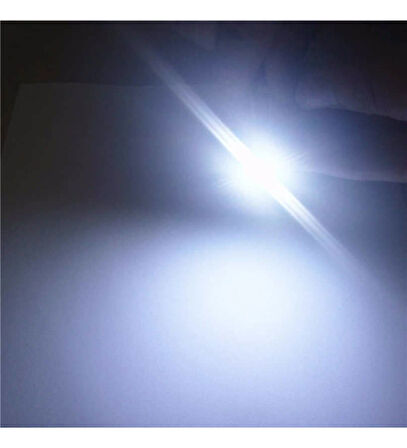 4 Adet 8 Ledli T10  Beyaz Renk