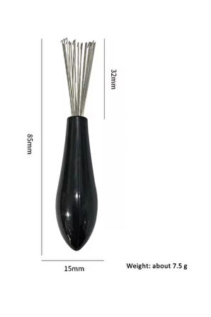 Tarak Temizleme Aparatı – Saç Fırçası Temizleyici, Pratik Tarak Arası Saç Toplayıcı