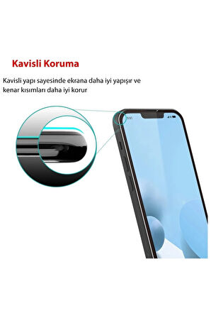 Iphone 13 Mini Tam Kaplayan 5d Nano Ekran Koruyucu Cam - Ultra Ince K2