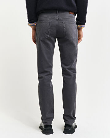 GANT Erkek Gri Slim Fit Jean