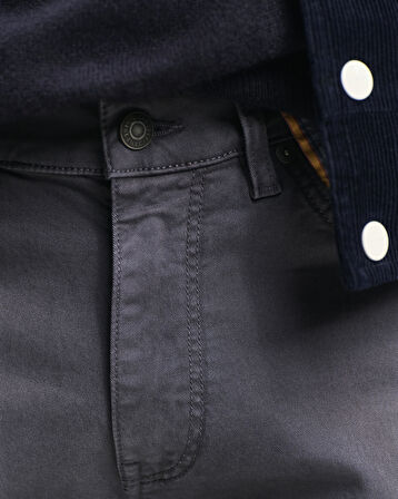 GANT Erkek Gri Slim Fit Jean