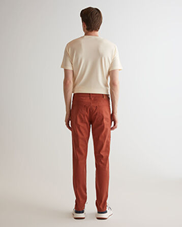 GANT Erkek Kahverengi Slim Fit Pantolon