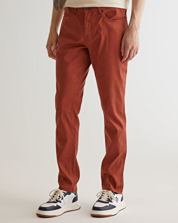 GANT Erkek Kahverengi Slim Fit Pantolon