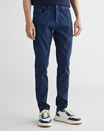GANT Erkek Lacivert Slim Fit Pantolon