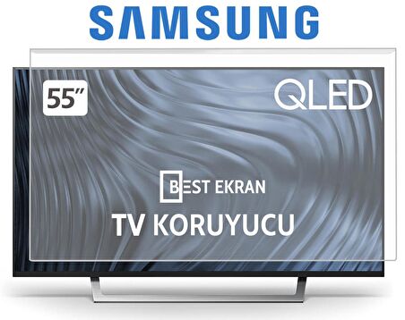 Samsung LED TV 55" inç 139 cm Smart Crystal Uhd 4k-8k OLED QLED Qned Televizyon Tv Ekran Koruyucu 