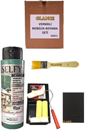 Rich Selfy Decor 500 Cc Mikanos Kendinden Vernikli Mobilya Boyama Seti