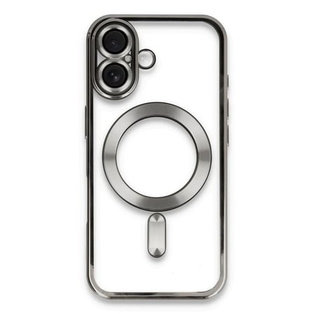 Apple iPhone 16 Kılıf Kross Magneticsafe Kapak - Titan Gri